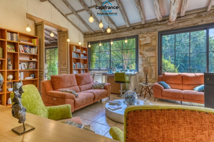 Photos 4 - Prestige - Propriete à vendre à Beaumontois en Périgord, Maison et gîte de 340m2 habitables sur 1,7ha avec piscine