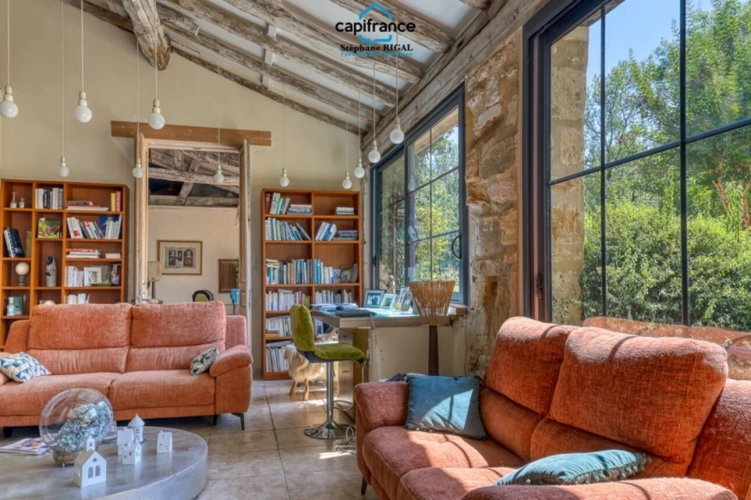 Photos 5 - Prestige - Propriete à vendre à Beaumontois en Périgord, Maison et gîte de 340m2 habitables sur 1,7ha avec piscine