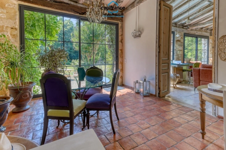 Photos 7 - Prestige - Propriete à vendre à Beaumontois en Périgord, Maison et gîte de 340m2 habitables sur 1,7ha avec piscine