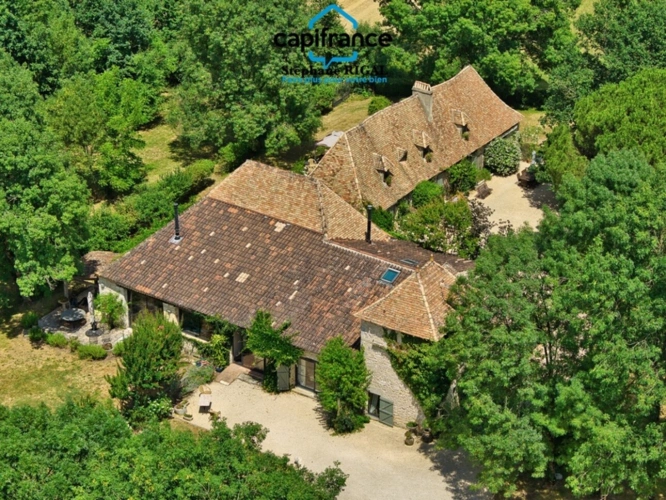 Photos 18 - Prestige - Propriete à vendre à Beaumontois en Périgord, Maison et gîte de 340m2 habitables sur 1,7ha avec piscine