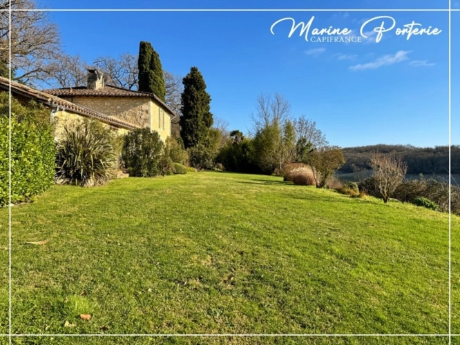 Photos 5 - Rurale - Propriété de charme en pierre – volumes exceptionnels – piscine – vue dégagée – proche Auch