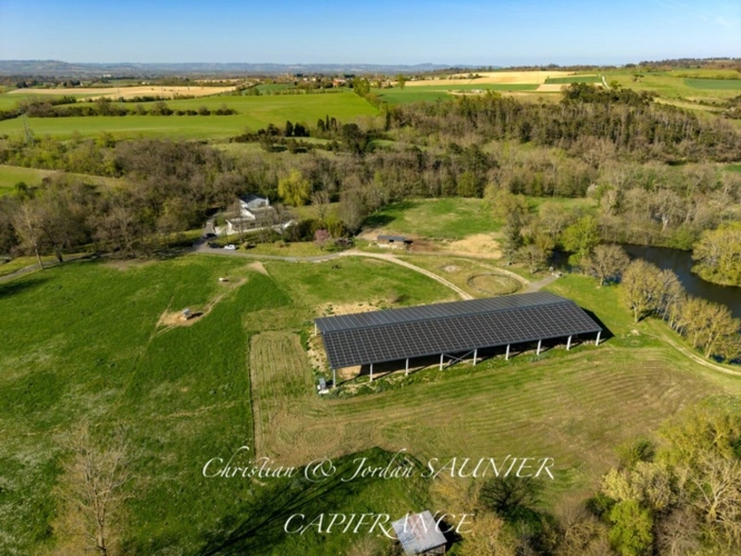 Photos 7 - Prestige - À VENDRE - MOULIN D’EXCEPTION À REVEL – PROPRIÉTÉ DE CHARME RÉNOVÉE SUR 11 HA AVEC PISCINE, ÉTANG, PHOTOVOLTAÏQUE & POTENTIEL HYDROÉLECTRIQUE à REVEL (31)