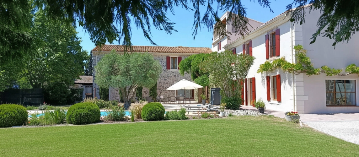 Photos 1 - Rurale - Bastide de caractère de 334 m² avec gîte et piscine sur 1,3 ha