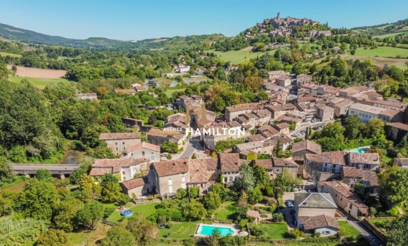 Photos 1 - Touristique - PROPRIETE D'EXCEPTION AUX CABANNES, A DEUX PAS DE CORDES-SUR-CIEL