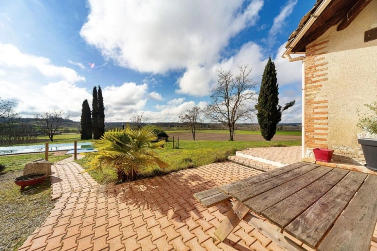 Photos 9 - Touristique - Jolie propriété de caractère à proximité de Lauzerte - Maison familiale ou double habitation sur 2 912 m²