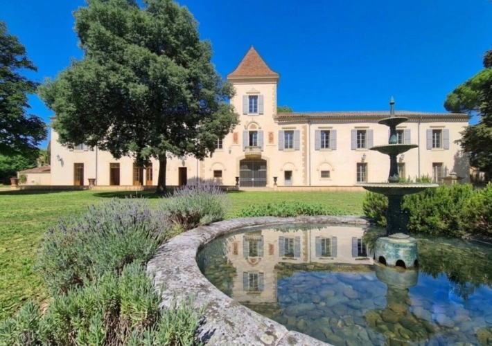 Photos 1 - Prestige - Château XVIIIe restauré en lisière de vignoble ? 3 habitations indépendantes, dépendances et parc paysager