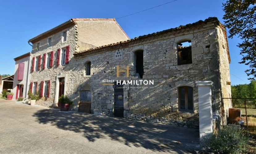 Photos 7 - Rurale - ANCIEN CORPS DE FERME RÉNOVÉ AVEC PISCINE, DEUX GRANGES AMÉNAGEABLES ET DÉPENDANCES