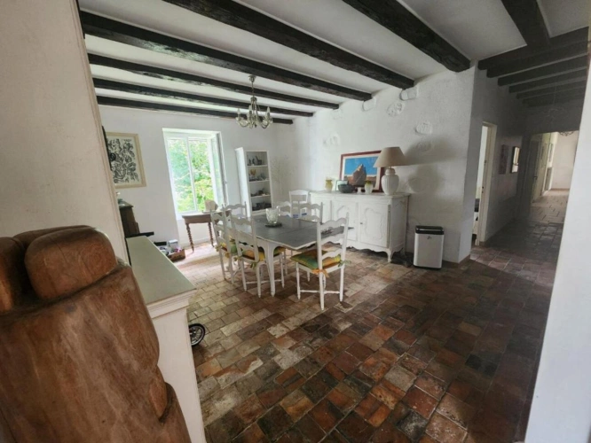 Photos 4 - Équestre - Asnieres sur Blour -  Belle 12 pieces maison charmante avec piscine et 4 hectares