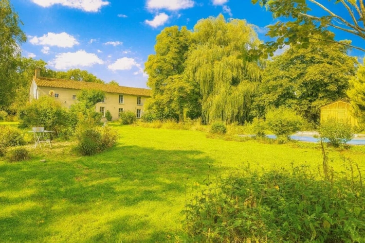 Photos 9 - Équestre - Asnieres sur Blour -  Belle 12 pieces maison charmante avec piscine et 4 hectares