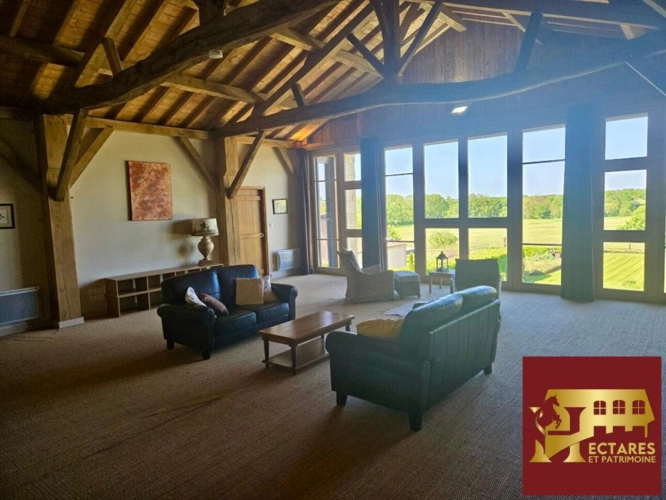 Photos 3 - Équestre - Maison Sainte Pexine 10 pièce(s) 408 m2, 7 Hectares