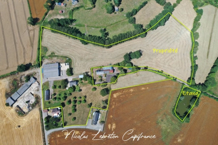 Photos 2 - Rurale - Propriété de 4,4 hectares avec maison, hangar de 1 000 m² et étang – À 5 min de Flers