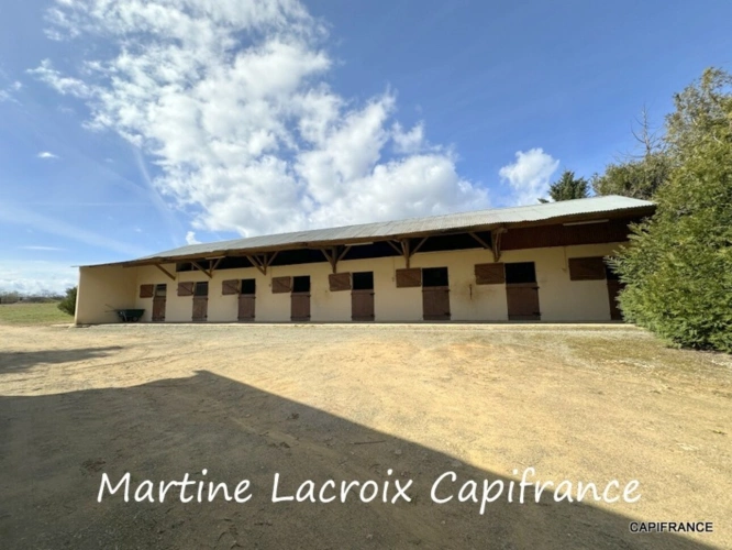 Photos 2 - Équestre - Dpt SARTHE (72), à vendre LA FERTÉ-BERNARD - PROPRIÉTÉ  P5 de 100 m² - Terrain de 10 Ha