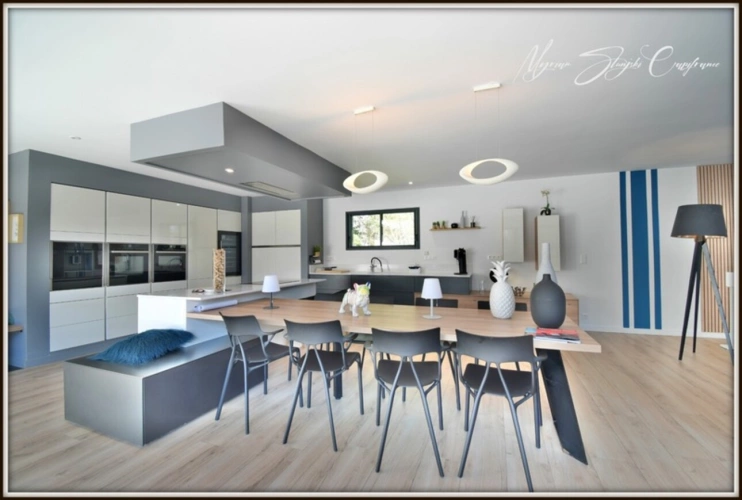 Photos 4 - Prestige - VILLA D'ARCHITECTE DE PLAIN-PIED de 182 m² à vendre 5 pièces SOUSTONS (40) à 500 m du lac