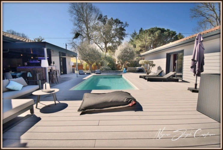 Photos 20 - Prestige - VILLA D'ARCHITECTE DE PLAIN-PIED de 182 m² à vendre 5 pièces SOUSTONS (40) à 500 m du lac