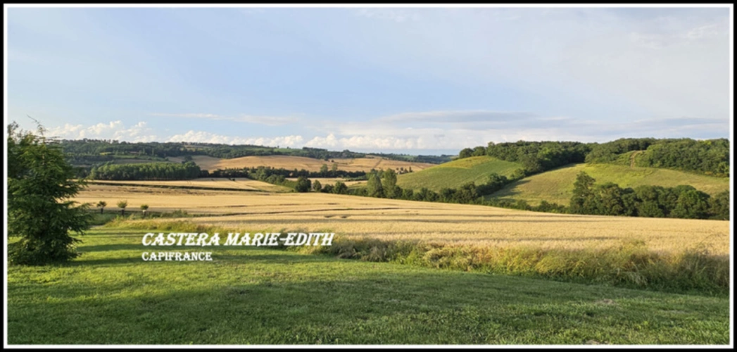 Photos 1 - Prestige - Dpt Gers (32), à vendre proche AUCH - propriété agricole - 145 Hectares avec LAC et 860 M² de bâtiments