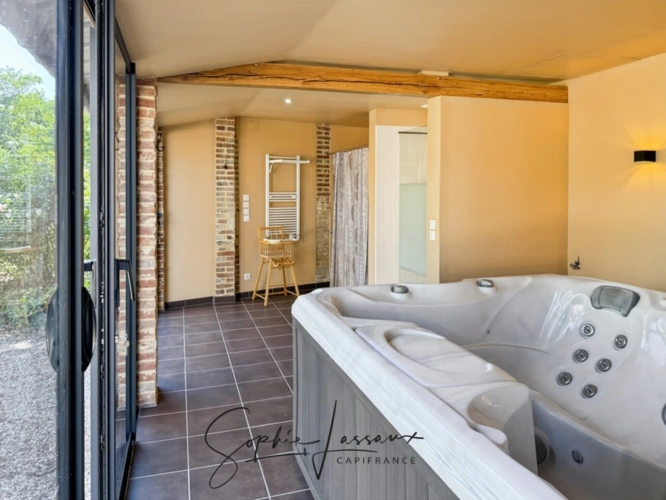 Photos 6 - Prestige - Demeure de caractère à vendre à Bézu-Saint-Éloi – 9 pièces, 5 chambres, parc de près de 6 000 m² avec maison d'amis et espace bien-être