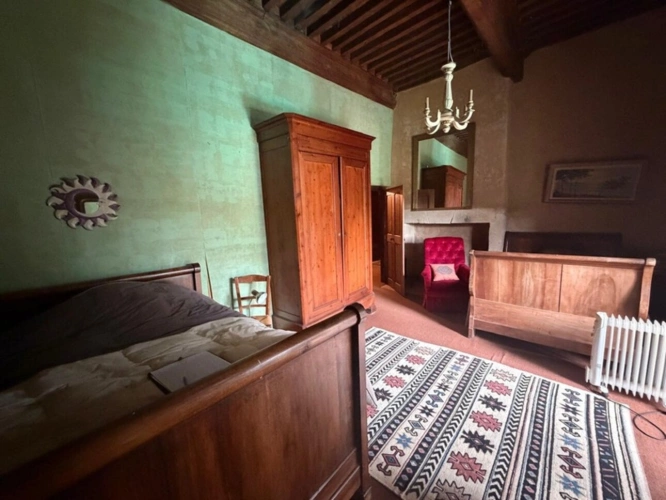 Photos 76 - Prestige - MARCIAC(32): ancienne SEIGNEURIE avec BEAU CHATEAU XIV sur 3,5ha, cachée, au bout du chemin, sans voisin, en campagne, 500m2 habitables, piscine chauffée, découvrez les riches heures des seigneurs