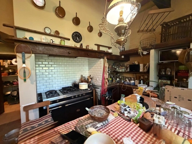 Photos 49 - Prestige - MARCIAC(32): ancienne SEIGNEURIE avec BEAU CHATEAU XIV sur 3,5ha, cachée, au bout du chemin, sans voisin, en campagne, 500m2 habitables, piscine chauffée, découvrez les riches heures des seigneurs