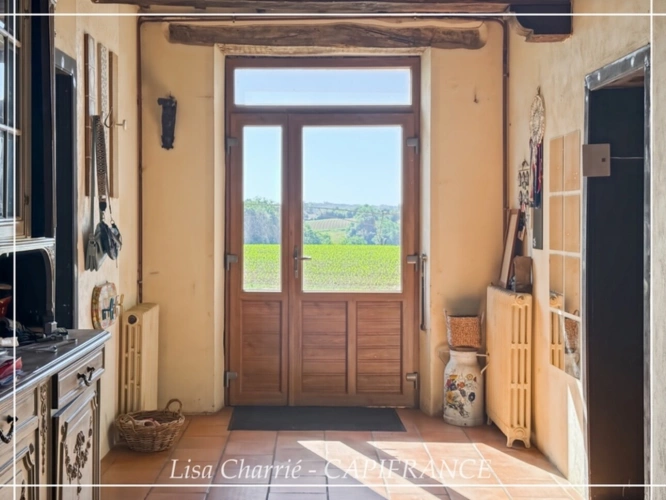 Photos 7 - Touristique - Propriete à vendre 11 pièces de 406 m2 habitables au total, avec dépendance sur 5261 m2 proche de NOGARO (32)