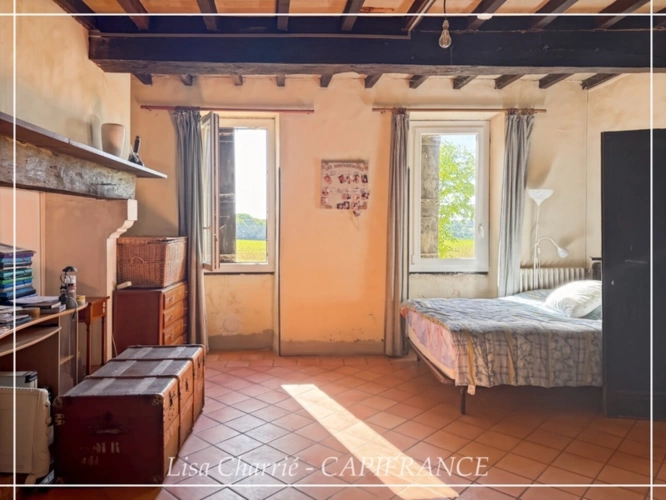 Photos 9 - Touristique - Propriete à vendre 11 pièces de 406 m2 habitables au total, avec dépendance sur 5261 m2 proche de NOGARO (32)