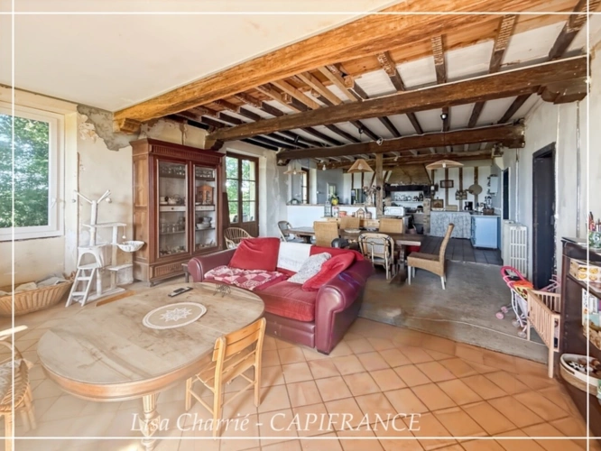 Photos 13 - Touristique - Propriete à vendre 11 pièces de 406 m2 habitables au total, avec dépendance sur 5261 m2 proche de NOGARO (32)