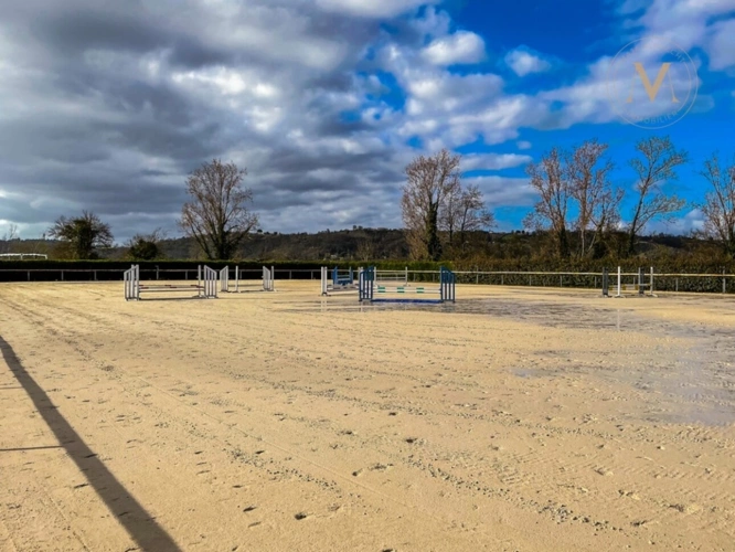 Photos 23 - Équestre - Propriété équestre de standing – Installations haut de gamme – 5 ha – Un bien rare offrant des infrastructures professionnelles, une maison confortable et un environnement priviligé à MOISSAC (82)