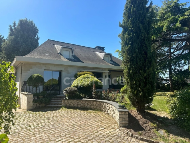 Photos 16 - Prestigious - Exceptional property for sale in SAUMUR (49400) - Stunning panoramic views of the castle and the Loi