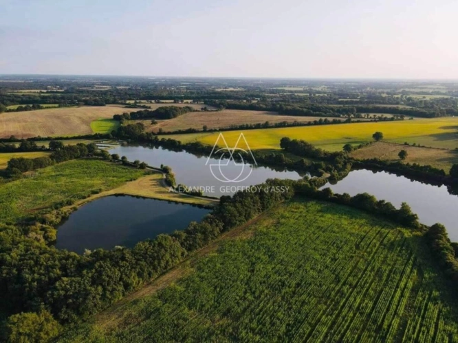 Photos 30 - Forestière - Opportunité d'affaires exceptionnelle : domaine de 24 hectares comprenant 15 hectares d'étangs, parfait pour divers projets touristiques et commerciaux. Avec une activité de location de tentes glampin