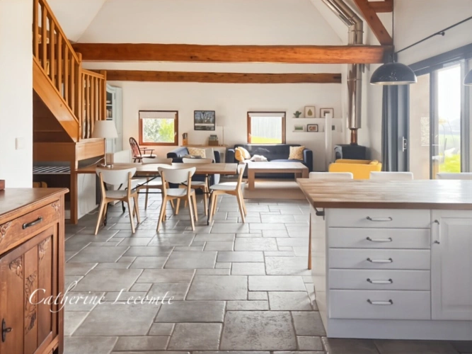 Photos 18 - Touristique - À VENDRE - SAMER - DOMAINE D'EXCEPTION - 379 M2 - ÉLÉGANTE DEMEURE DE CARACTERE SUR 3 HECTARES  - VIE SEMI PLAIN-PIED - 2 ÉME MAISON - DÉPENDANCES