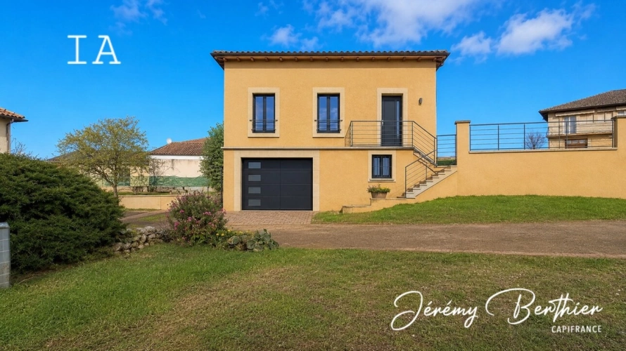 Photos 3 - Rurale - GENAY (69) - Grange de 140 m² - 4 pièces - 434 m² de terrain - Fort potentiel
