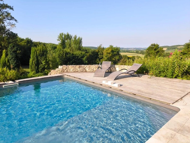 Photos 2 - Rurale - Domaine en pierre du Quercy - 612 m² utiles - 2 hectares - projet de rénovation à reprendre