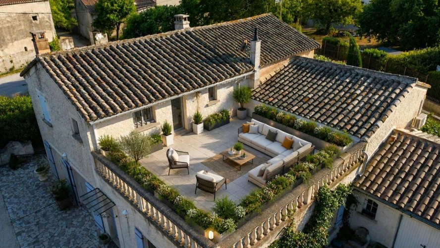 Photos 2 - Rurale - Maison 8 pièces de 214 m² sur 1556 m² de terrain avec studio, piscine et garage