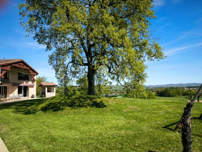Photos 11 - Rurale - Jolie maison d'architecte face aux Pyrénées . 12910 M2