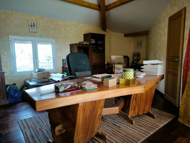 Photos 14 - Rurale - Jolie maison d'architecte face aux Pyrénées . 12910 M2