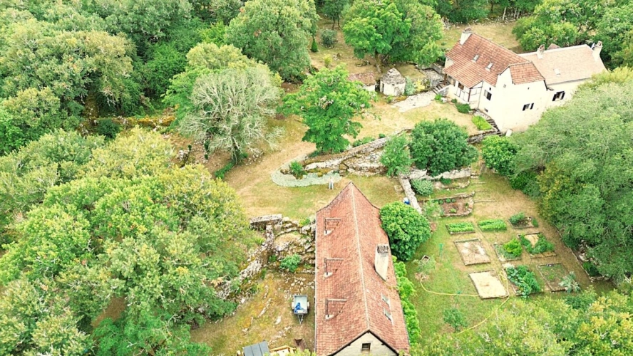 Photos 1 - Équestre - Corps de ferme en situation isolée sur le Causse