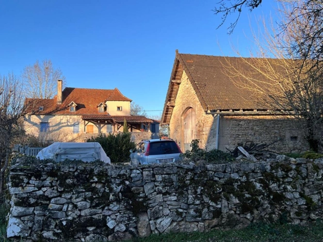 Photos 3 - Rurale - Authentique corps de ferme quercynois avec vue
