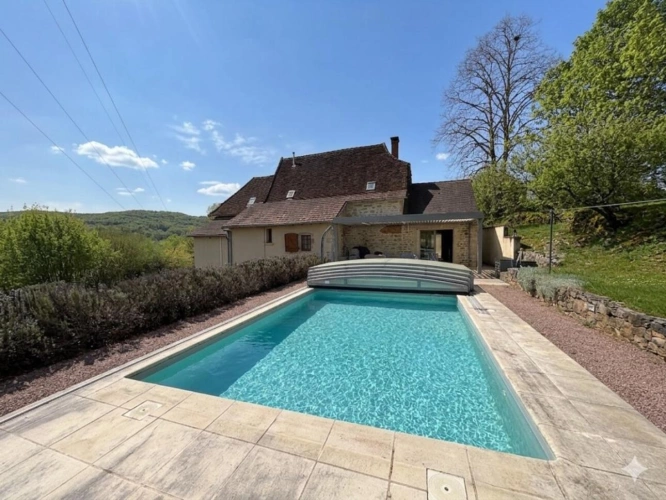 Photos 11 - Rurale - Maison en pierre rénovée Charme, Confort et piscine