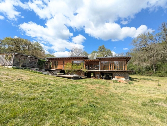Photos 1 - Rurale - Maison en bois bioclimatique sur grand terrain