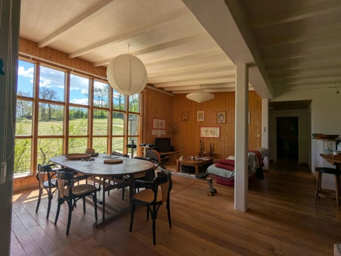 Photos 5 - Rurale - Maison en bois bioclimatique sur grand terrain