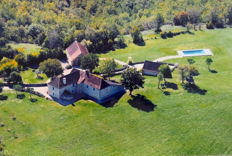 Photos 1 - Touristique - Propriété quercynoise , Francoules , 8 pièces,  450 m2 , 9 hectares