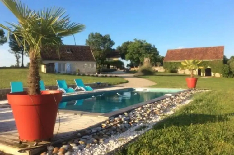 Photos 2 - Touristique - Propriété quercynoise , Francoules , 8 pièces,  450 m2 , 9 hectares