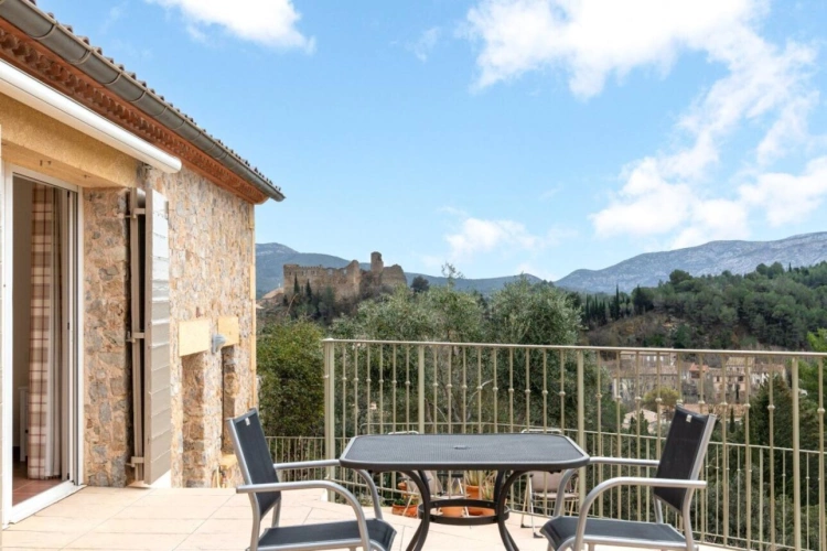 Photos 12 - Rurale - Splendide mas en pierre, piscine, vues sur les Corbières et le chateau