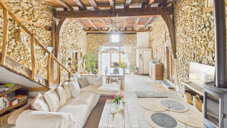 Photos 3 - Prestige - Ancienne ferme basque - Maison + gîte - 3617 m² - Vue exceptionnelle**