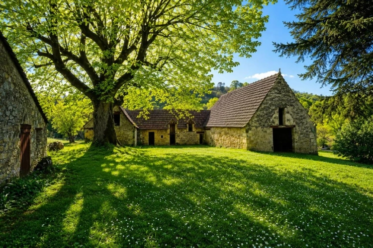 Photos 3 - Prestige - PROPRIÉTÉ D'EXCEPTION  HAMEAU DE CHARME DU XVIII SIÈCLE AU COEUR DU PÉRIGORD NOIR