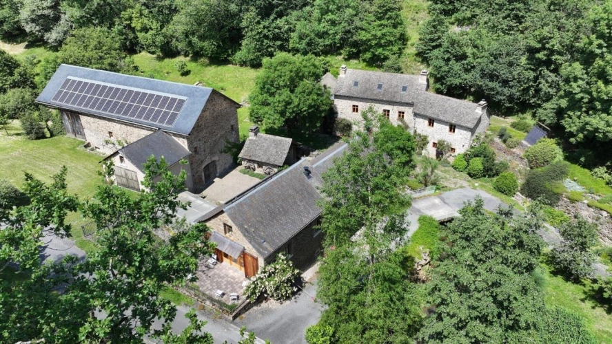 Photos 2 - Tourist - Exceptional Estate: Former Mill et Private Hamlet in Aveyron - LÉVÉZOU