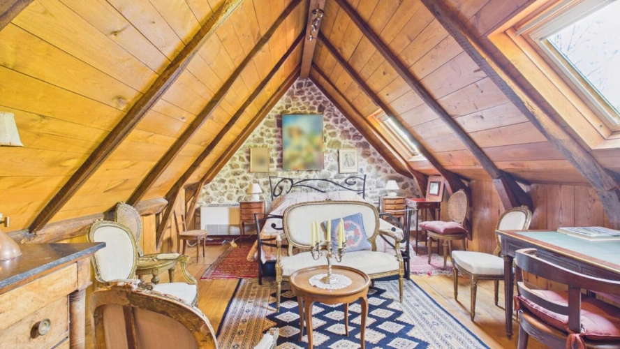 Photos 12 - Touristique - Ensemble en pierre d'exception aux portes de l'Aubrac : 4 maisons restaurées, piscine & patio