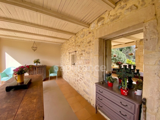 Photos 12 - Équestre - Entre Uzès et La Roque-sur-Cèze, Éden Provençal : Mas du XVIIIe & Son Domaine Privé sur 3,3 hectares