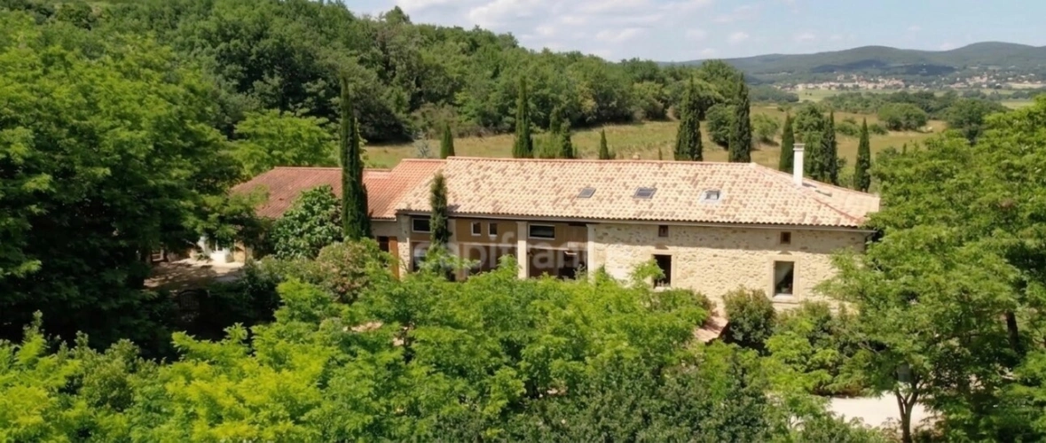 Photos 23 - Équestre - Entre Uzès et La Roque-sur-Cèze, Éden Provençal : Mas du XVIIIe & Son Domaine Privé sur 3,3 hectares