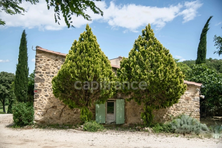 Photos 25 - Équestre - Entre Uzès et La Roque-sur-Cèze, Éden Provençal : Mas du XVIIIe & Son Domaine Privé sur 3,3 hectares