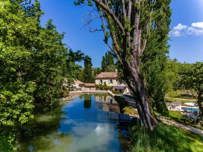 Photos 1 - Tourist - Historic 18th century mill – Charming estate with guest house activity – Grignan (Drôme Provençale)
